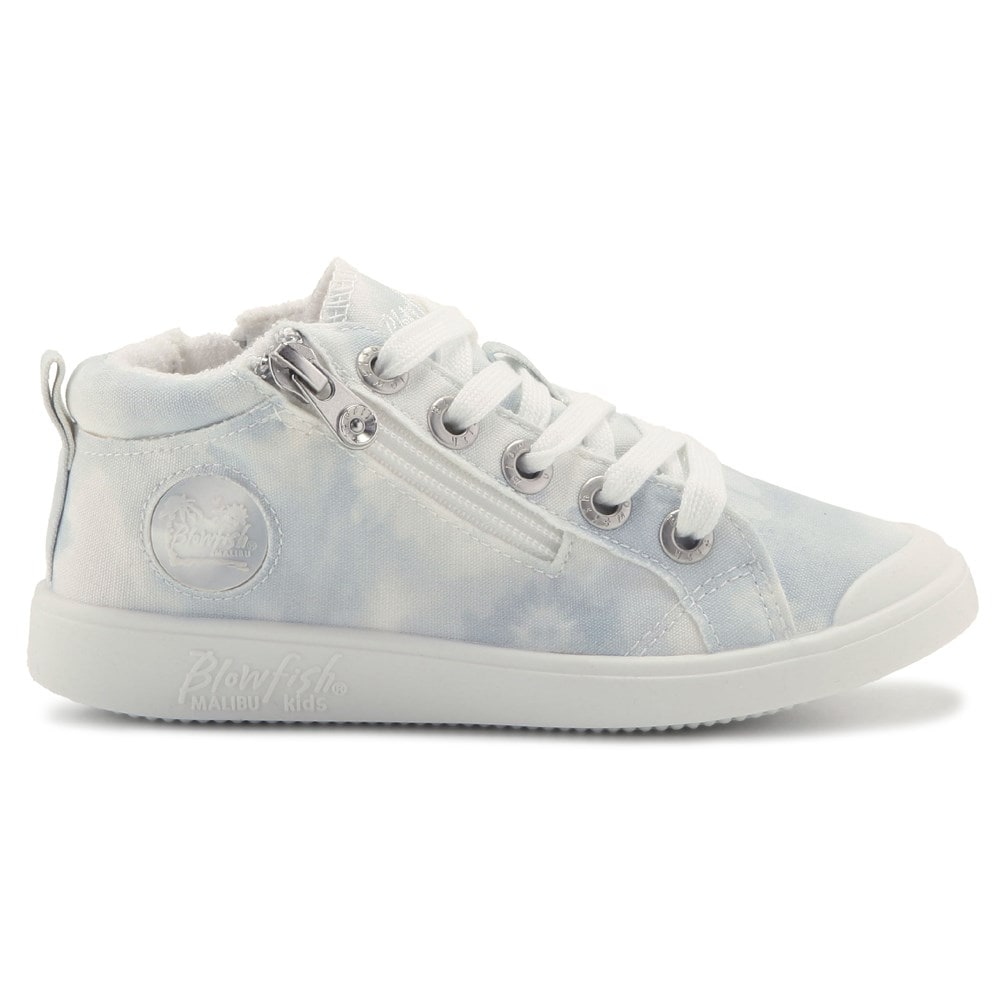 Blowfish Kids\' Valetta Canvas High Top Sneaker Little/Big Kid - Blue/White