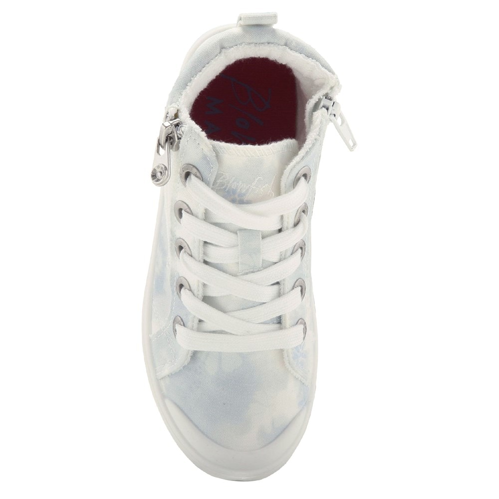 Blowfish Kids\' Valetta Canvas High Top Sneaker Little/Big Kid - Blue/White