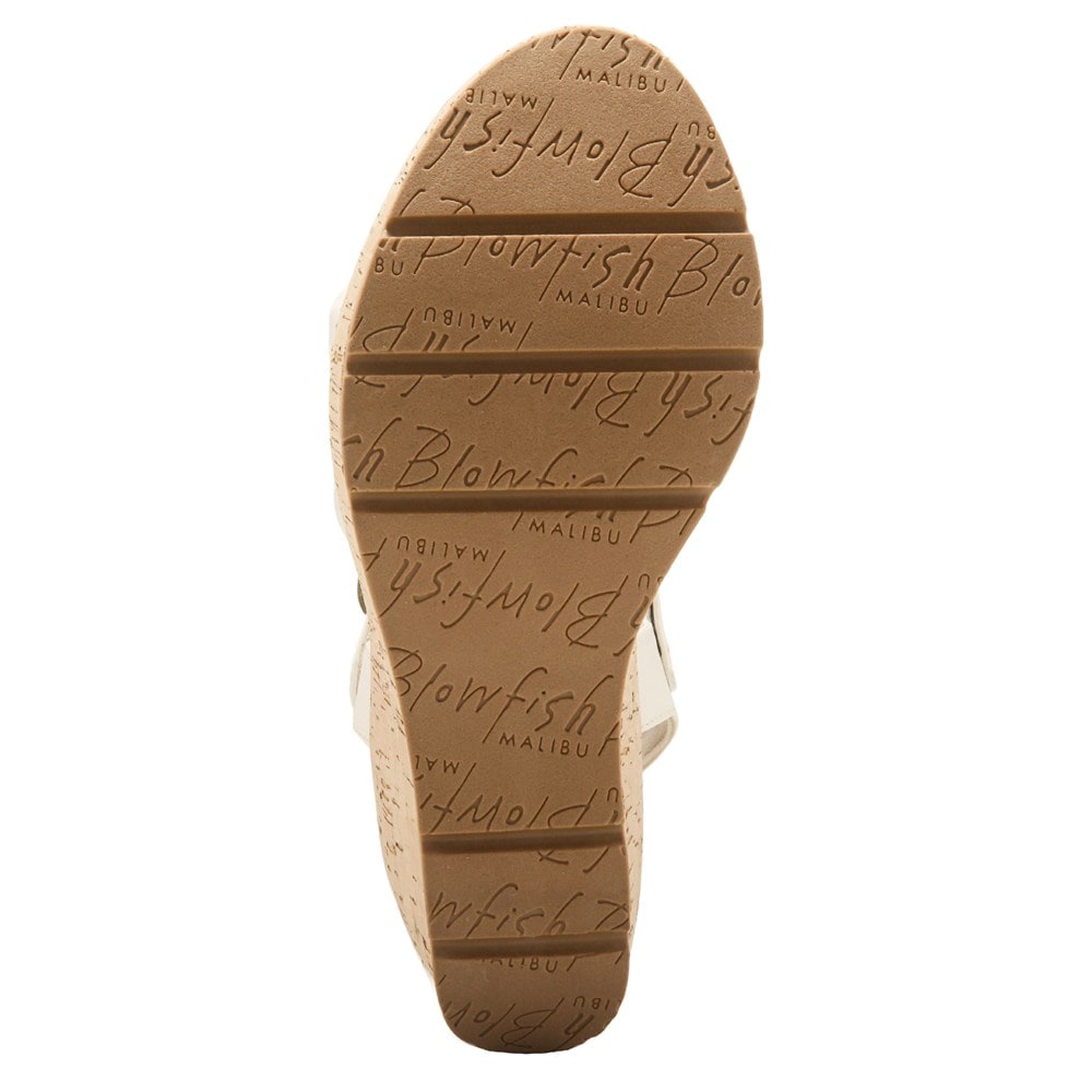 Blowfish Women\'s Brasha Wedge Sandal - Bone