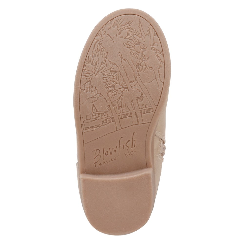 Blowfish Kids\' Sidia-T Bootie Toddler - Blush Pink Faux Leather
