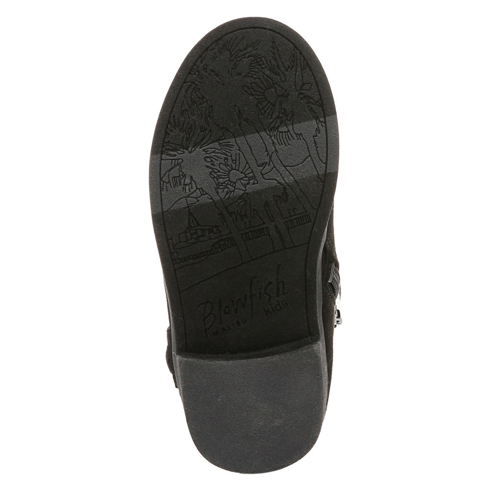 Blowfish Kids\' Sojo-T Chelsea Bootie Toddler - Black Microfiber