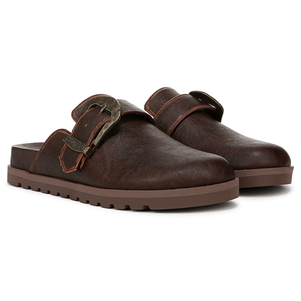 Blowfish Women's Sienna Slip On Mule - Dark Brown