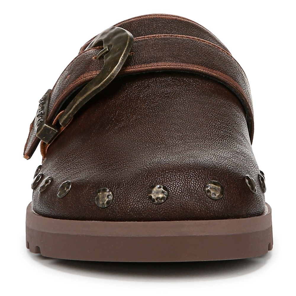 Blowfish Women\'s Skylar Mule - Brown Distressed Faux Leather