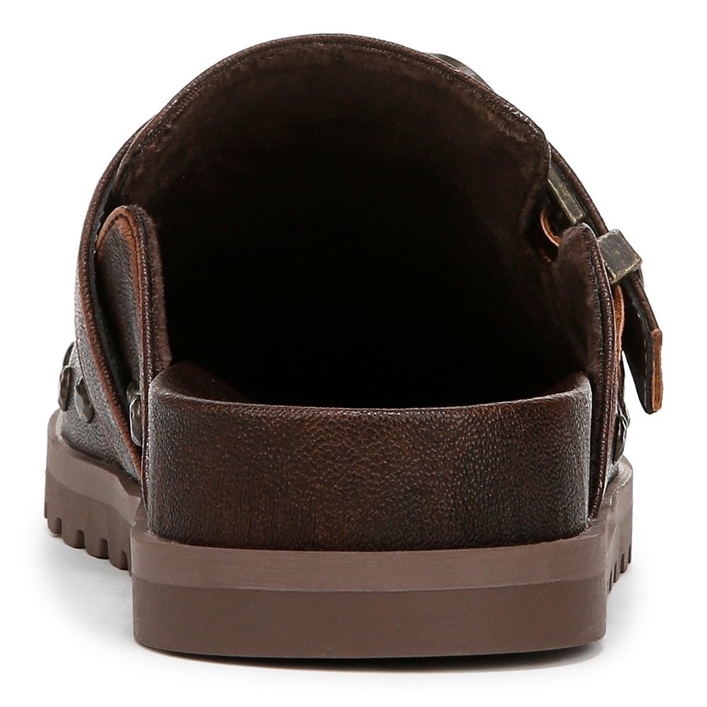 Blowfish Women\'s Skylar Mule - Brown Distressed Faux Leather