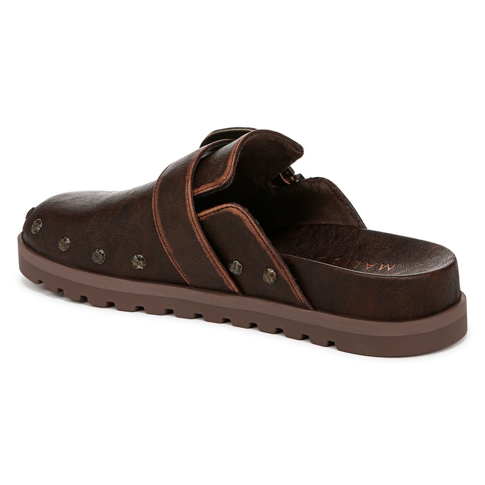 Blowfish Women\'s Skylar Mule - Brown Distressed Faux Leather