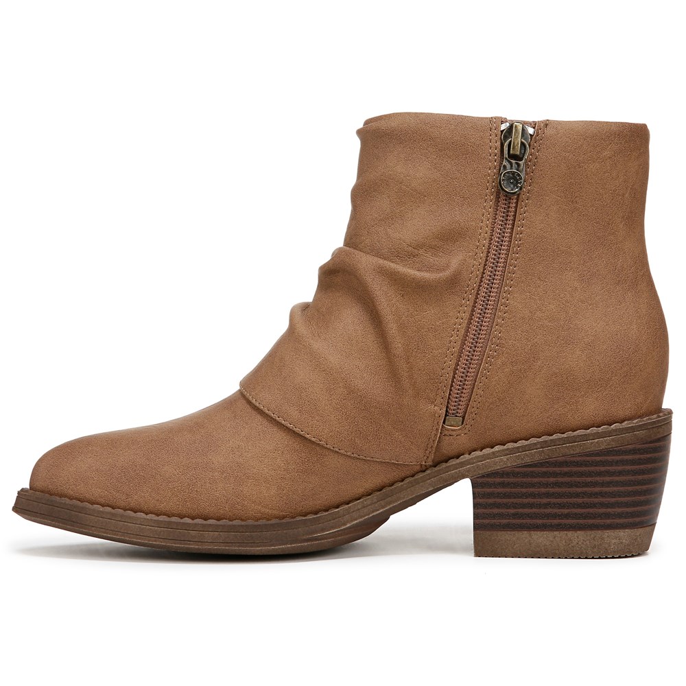 Blowfish Women\'s Riley Cuffed Western Bootie - Tan
