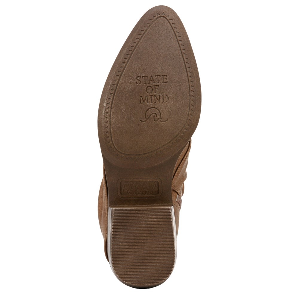 Blowfish Women\'s Riley Cuffed Western Bootie - Tan