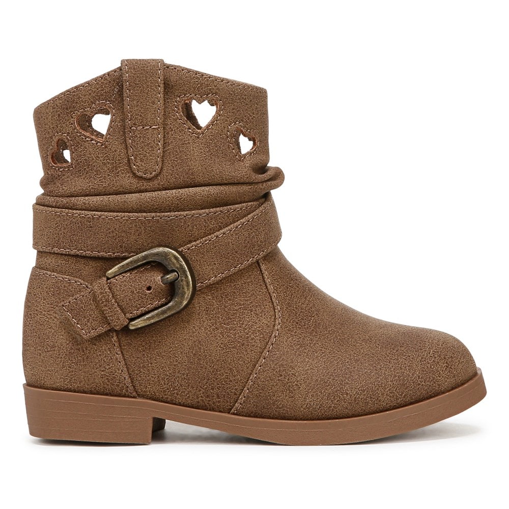 Blowfish Kids\' Sabine-T Western Boot Toddler - Brown Faux Leather
