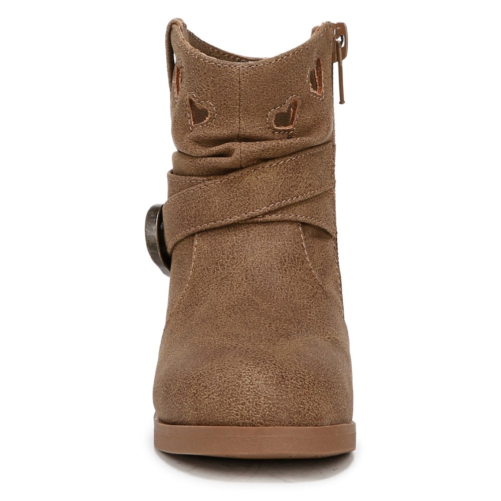 Blowfish Kids\' Sabine-T Western Boot Toddler - Brown Faux Leather