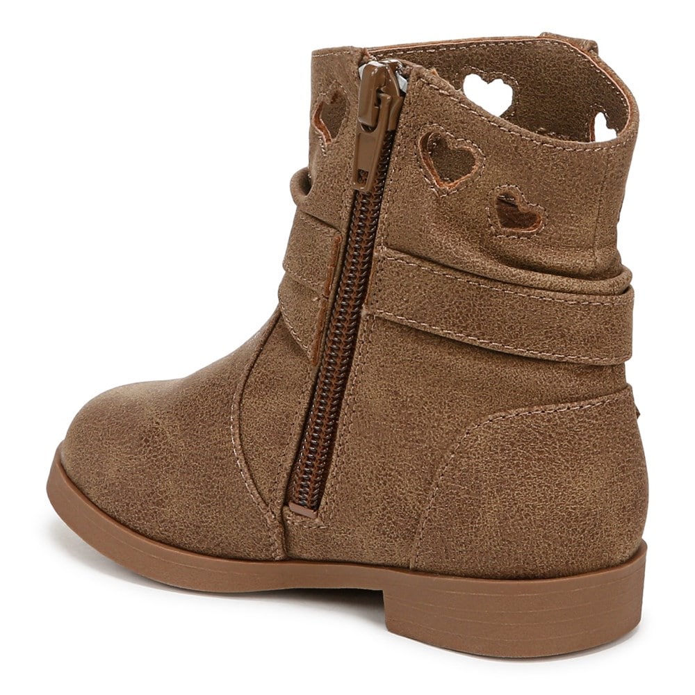 Blowfish Kids\' Sabine-T Western Boot Toddler - Brown Faux Leather