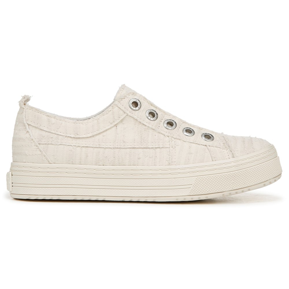 Blowfish Women\'s Super Play Slip On Sneaker - Sand Dollar Linen