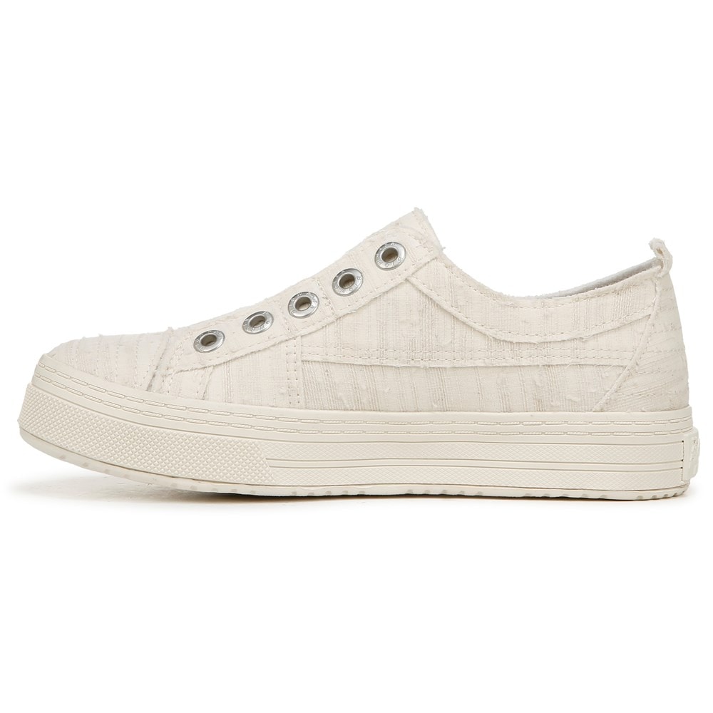 Blowfish Women\'s Super Play Slip On Sneaker - Sand Dollar Linen