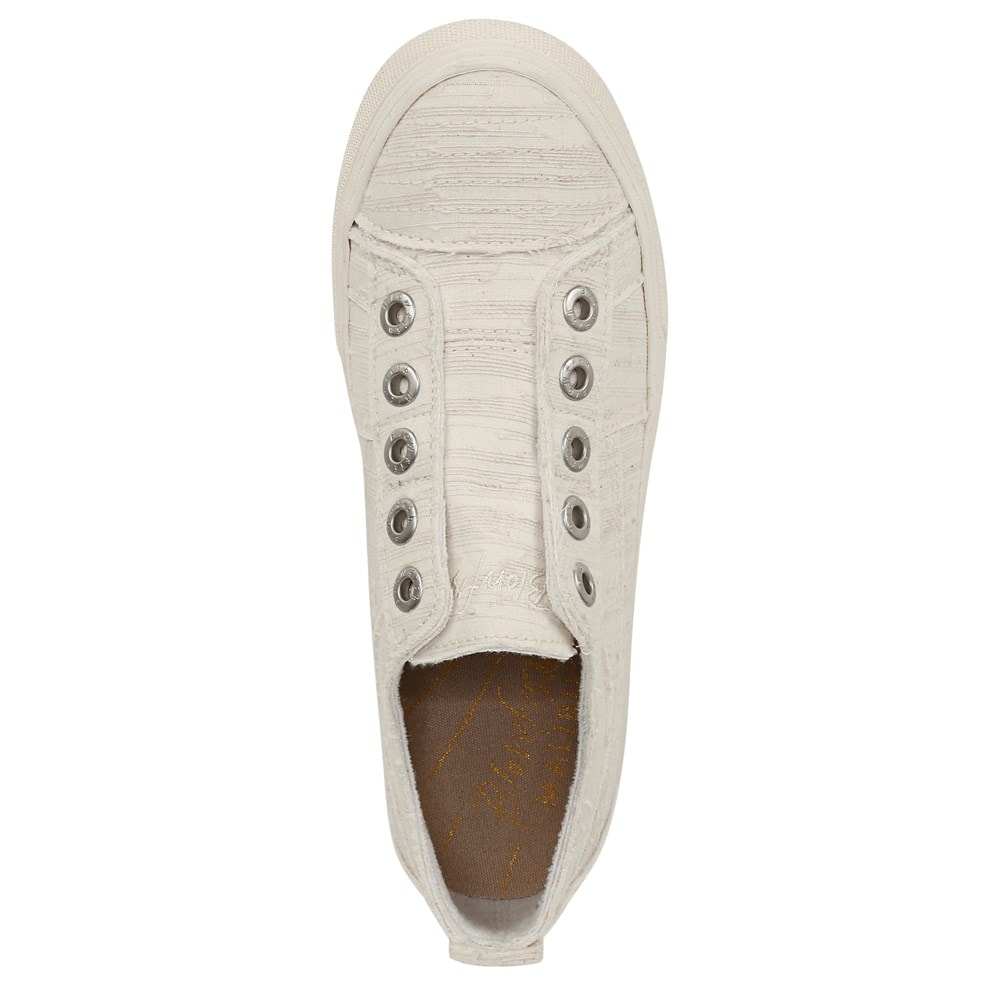 Blowfish Women\'s Super Play Slip On Sneaker - Sand Dollar Linen