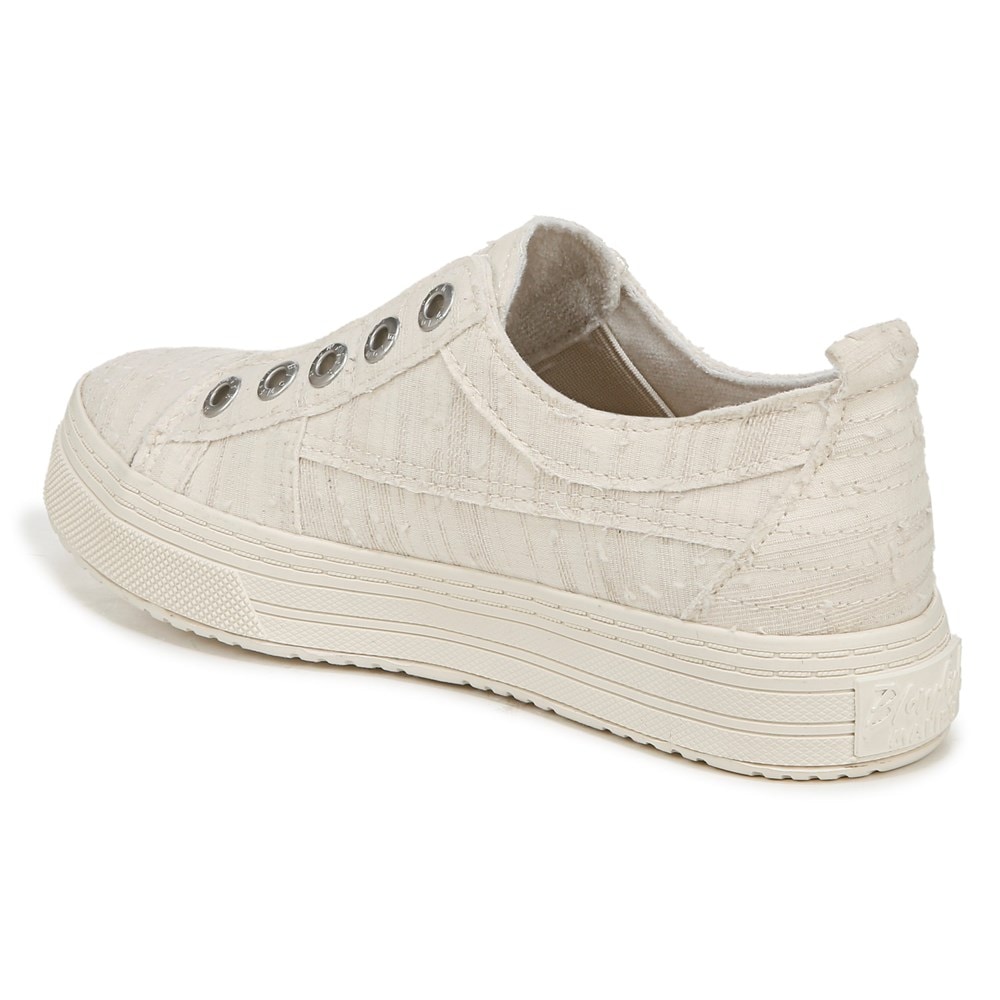 Blowfish Women\'s Super Play Slip On Sneaker - Sand Dollar Linen