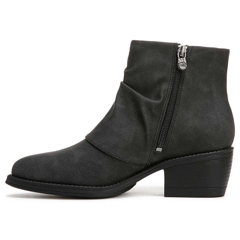 Blowfish Women\'s Riley Cuffed Western Bootie - Black