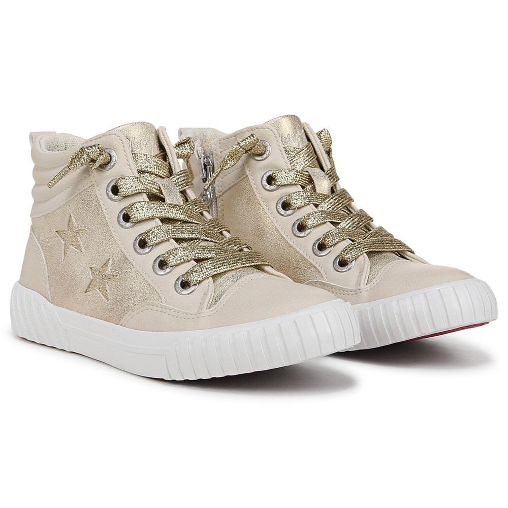 Blowfish Kids' Wanderland Canvas High Top Sneaker Little/Big Kid - Cream/Gold Blowfish Kids' Wanderland Canvas High Top Sneaker Little/Big Kid - Cream/Gold
