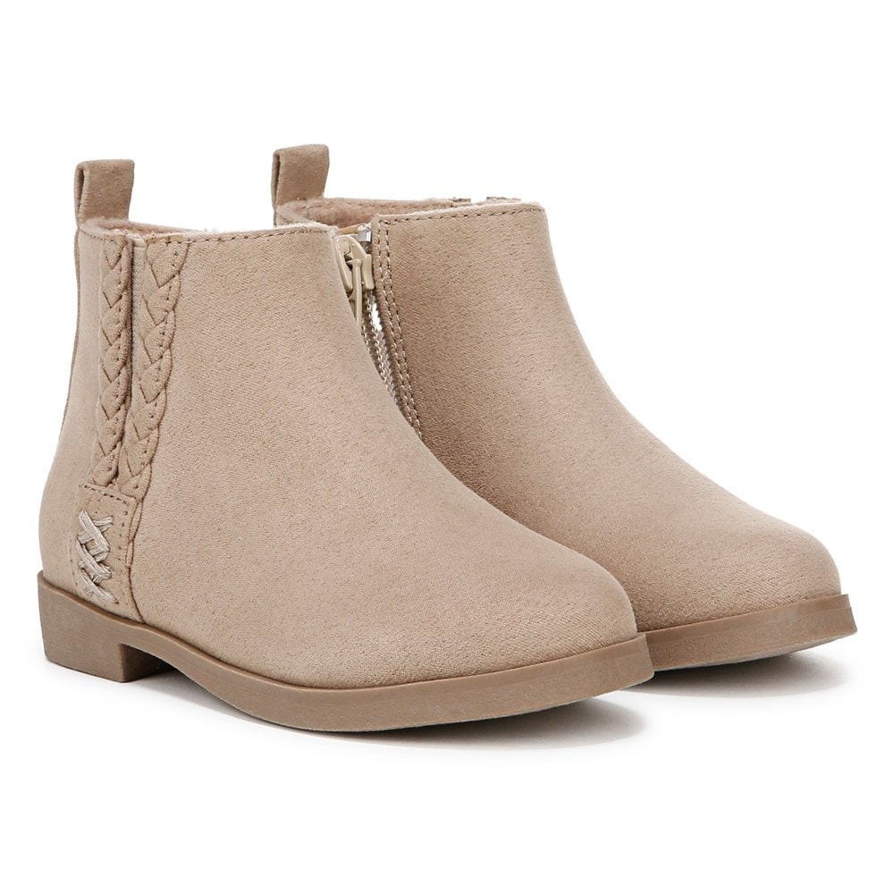 Blowfish Kids' Sojo-T Chelsea Bootie Toddler - Cashew Microfiber