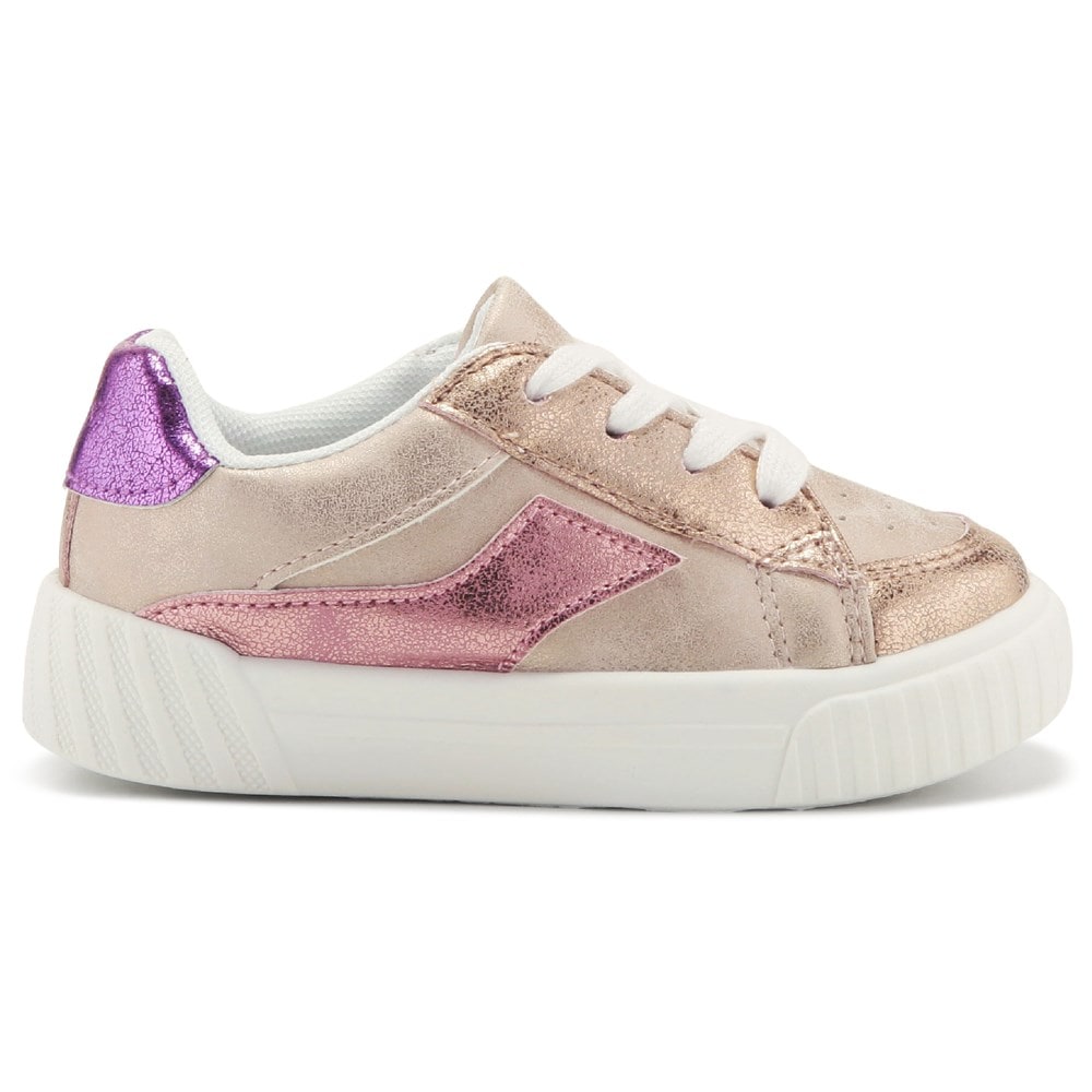 Blowfish Kids\' Willa Sneaker Toddler/Little Kid - Pink/Rose Gold