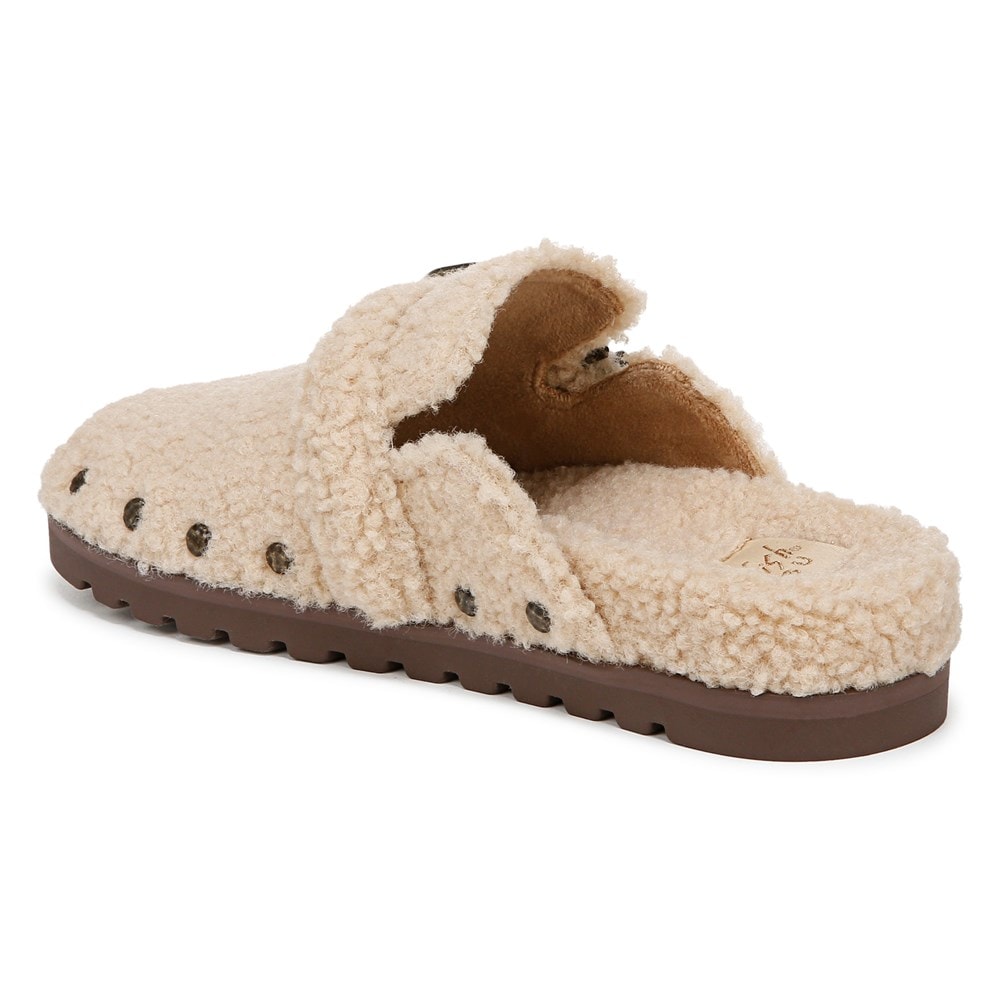 Blowfish Women\'s Skylar Slip On Mule - Natural Beige Cozy