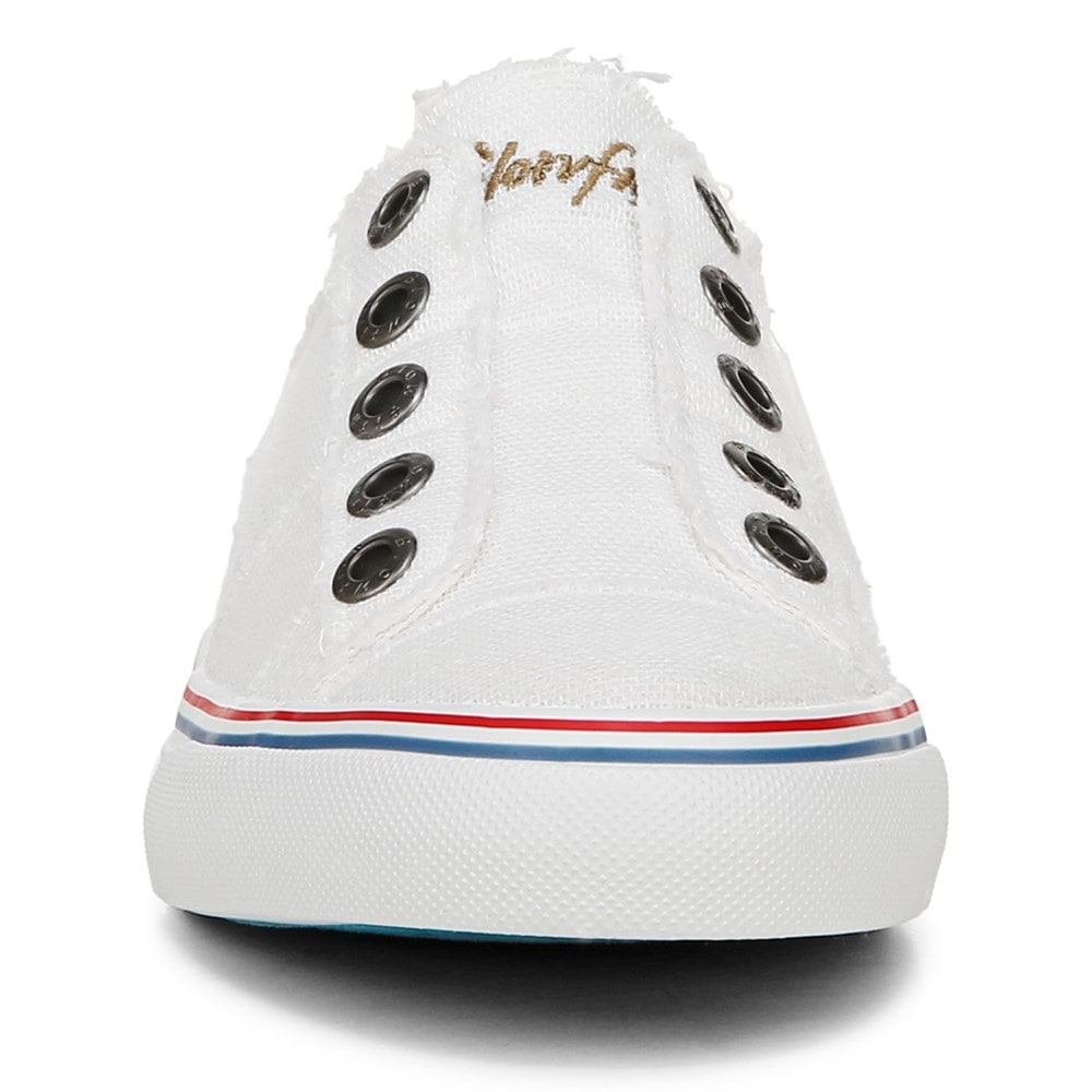 Blowfish Women\'s Play Slip On Sneaker - White Linen