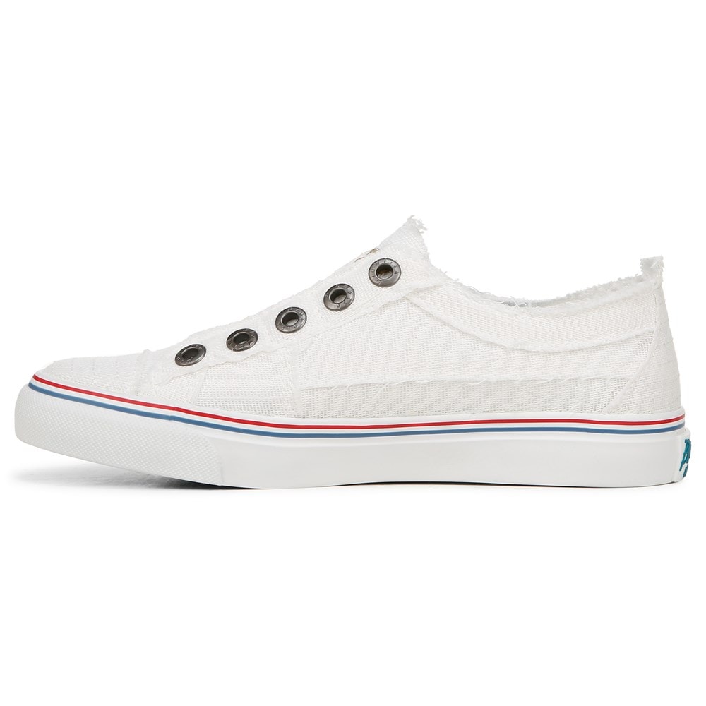 Blowfish Women\'s Play Slip On Sneaker - White Linen