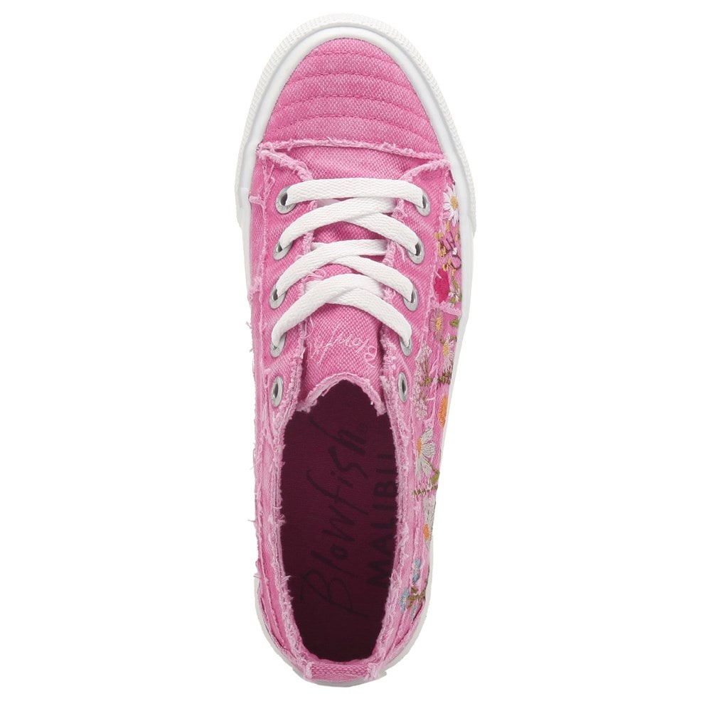 Blowfish Women\'s Vivid Lace Up Sneaker - Pink Floral