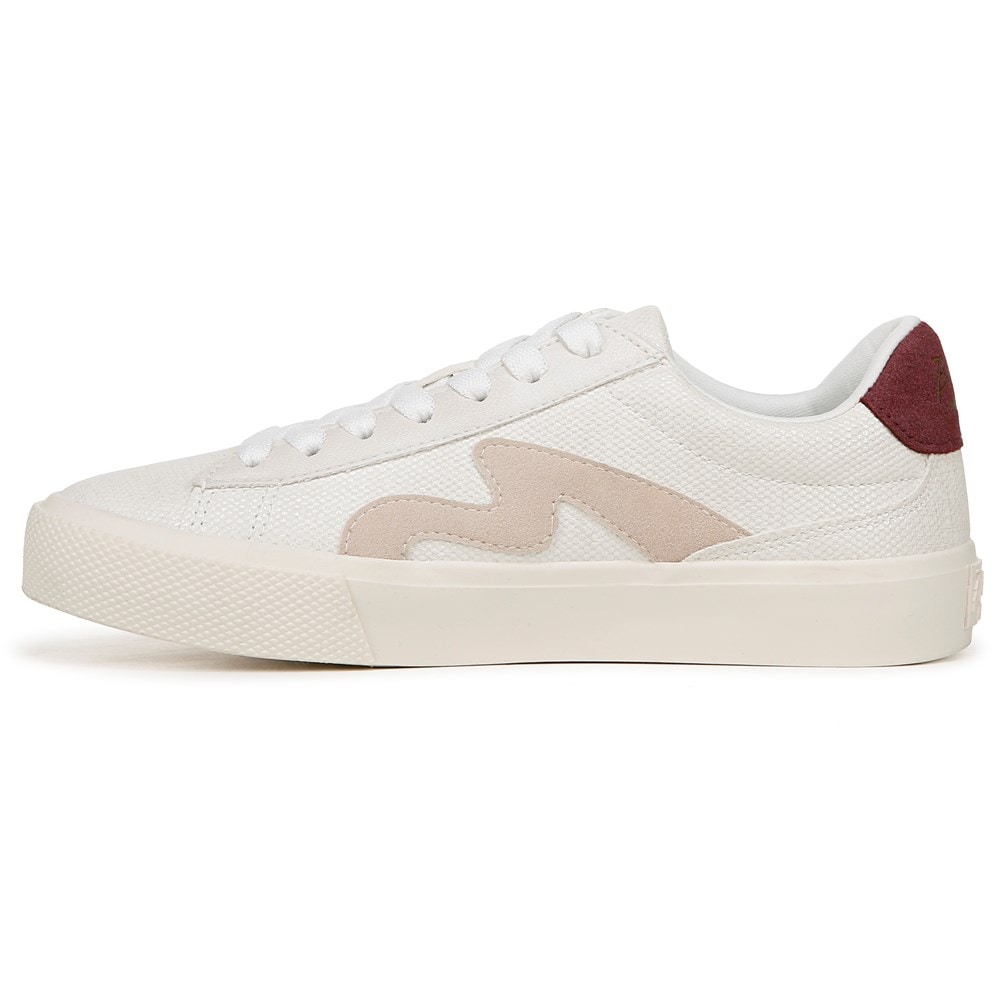 Blowfish Women\'s Vice Lace Up Sneaker - Off White/Plum Canvas