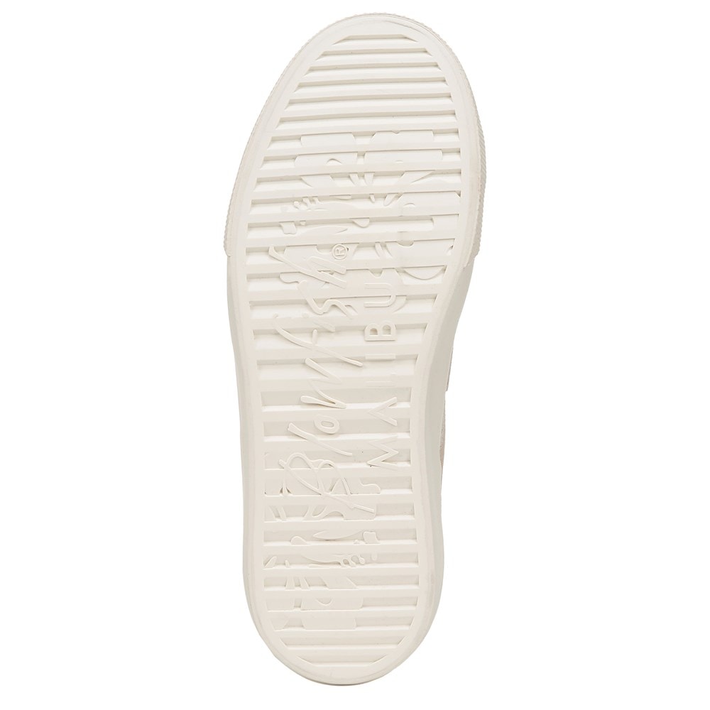 Blowfish Women\'s Vice Lace Up Sneaker - Off White/Plum Canvas