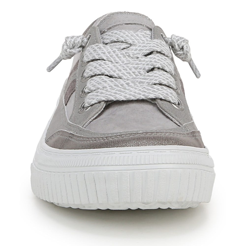 Blowfish Women\'s Alex Slip On Sneaker - Pewter Fabric/Faux Leather