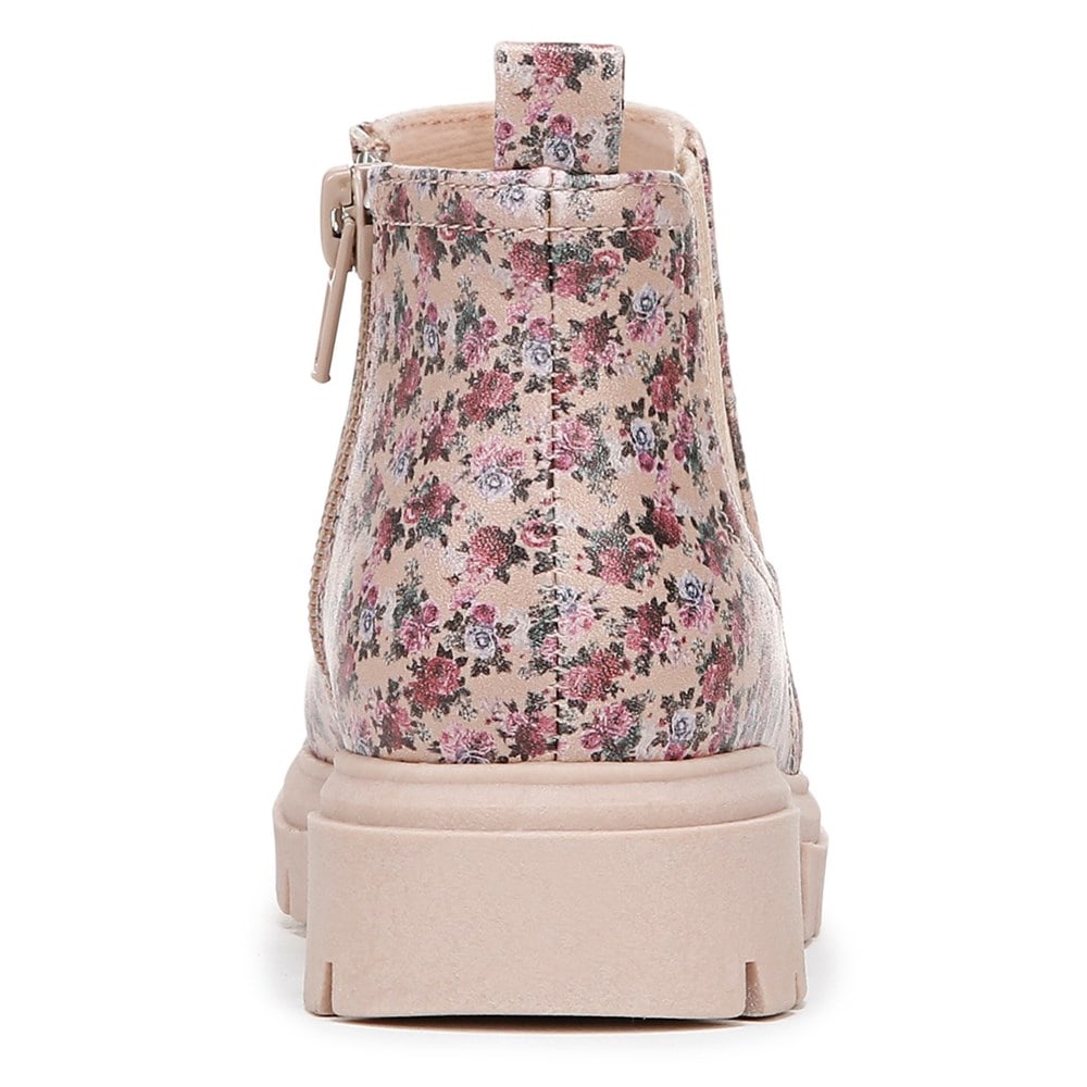 Blowfish Kids\' Carousel-B-T Chelsea Lug Sole Bootie Toddler - Sugar Pink Rose Faux Leather