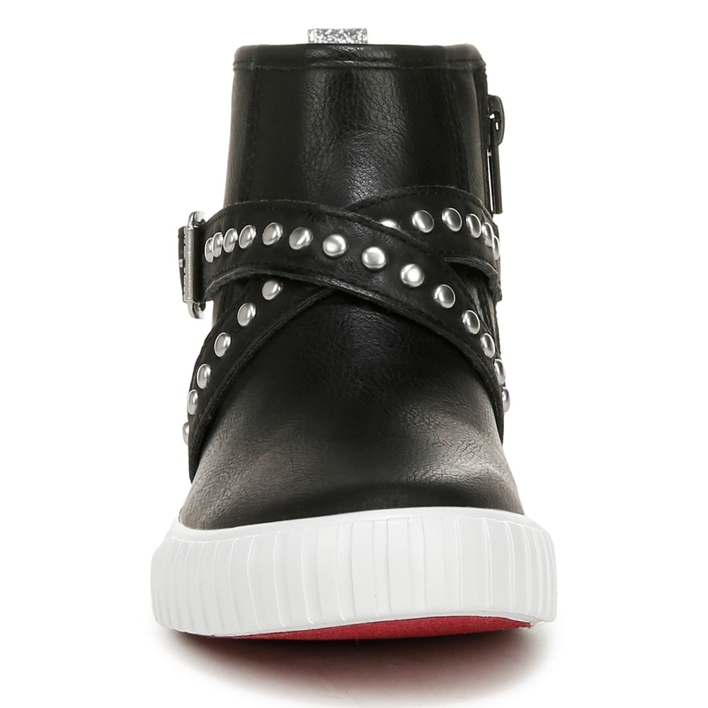 Blowfish Kids\' Wayout-K Sneaker Boot Little/Big Kid - Black Faux Leather