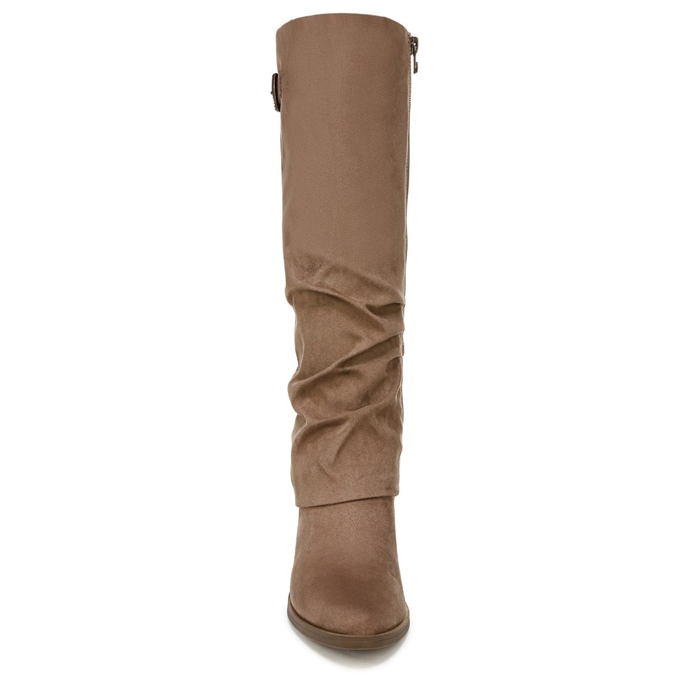 Blowfish Women\'s Carefree Cuff Boot - Taupe Micro