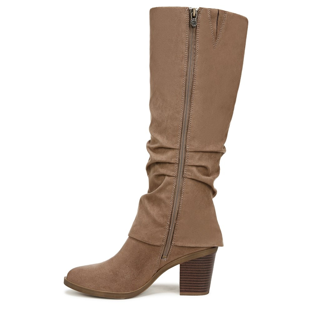 Blowfish Women\'s Carefree Cuff Boot - Taupe Micro
