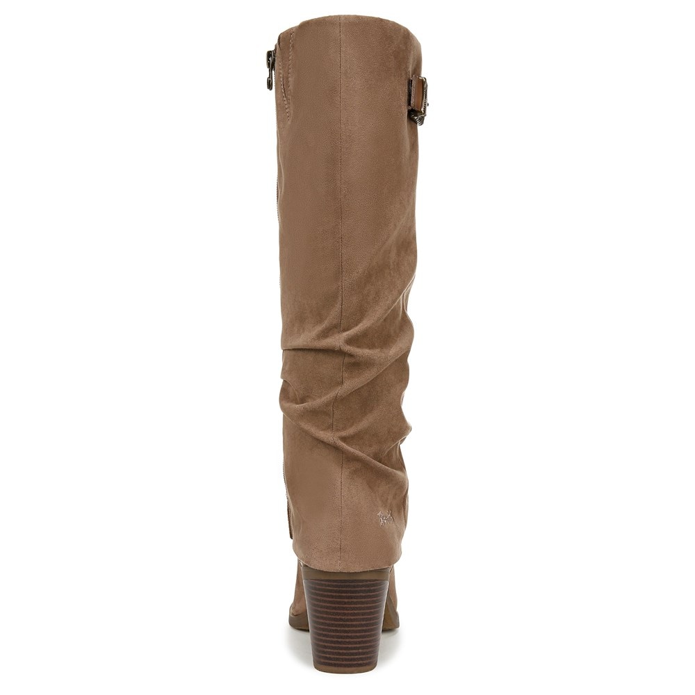Blowfish Women\'s Carefree Cuff Boot - Taupe Micro