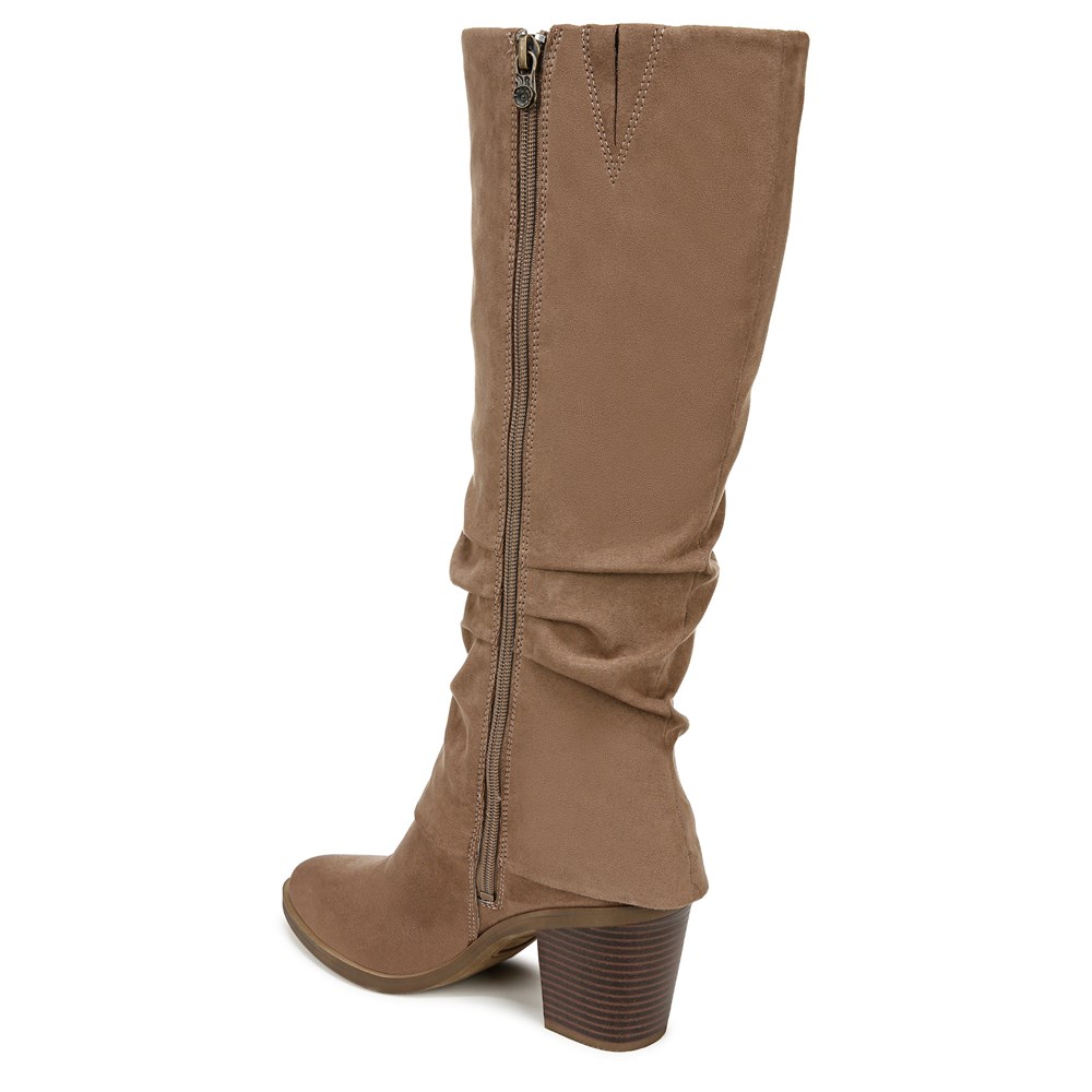 Blowfish Women\'s Carefree Cuff Boot - Taupe Micro