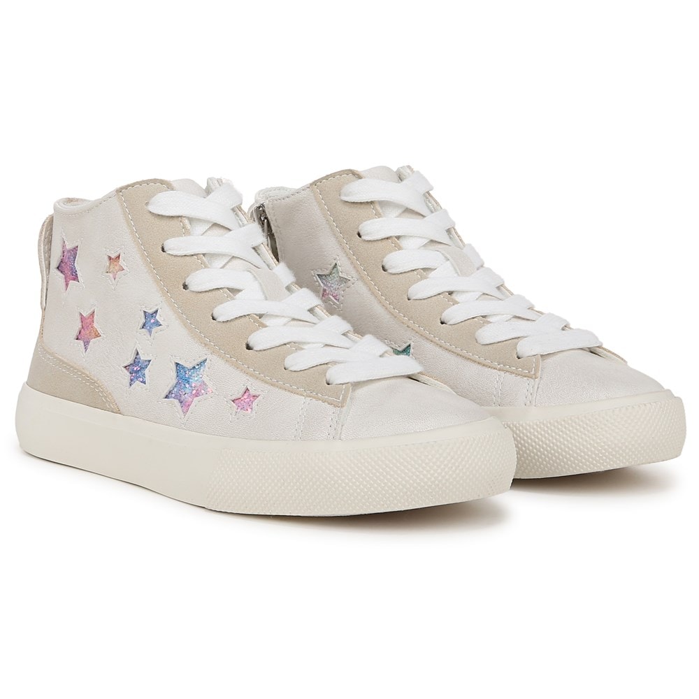 Blowfish Kids' Vesa-K High Top Sneaker Little/Big Kid - Off White Star