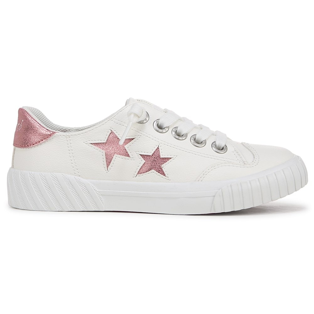 Blowfish Kids\' Wander-K Slip On Sneaker Little/Big Kid - White Faux Leather