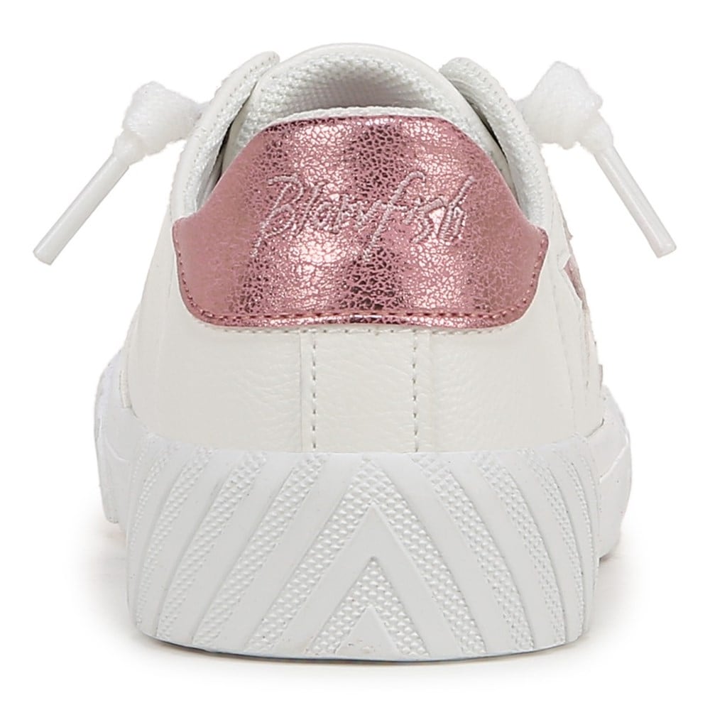 Blowfish Kids\' Wander-K Slip On Sneaker Little/Big Kid - White Faux Leather