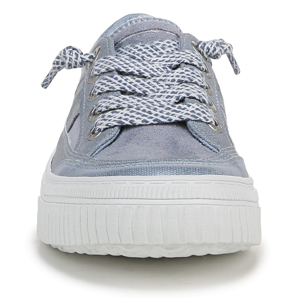 Blowfish Women\'s Alex Slip On Sneaker - Blue Fabric/Faux Leather