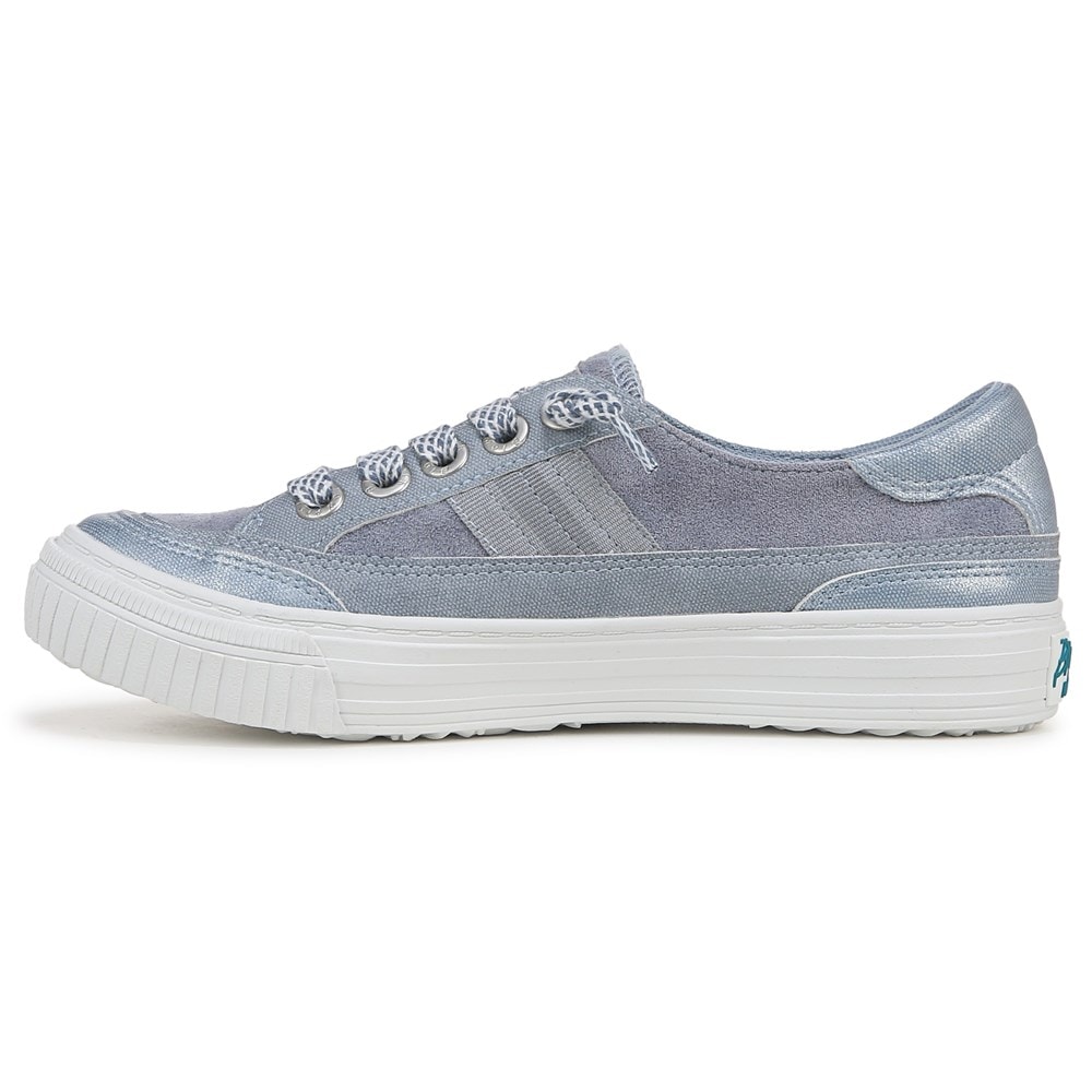 Blowfish Women\'s Alex Slip On Sneaker - Blue Fabric/Faux Leather