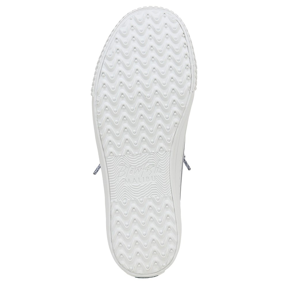 Blowfish Women\'s Alex Slip On Sneaker - Blue Fabric/Faux Leather