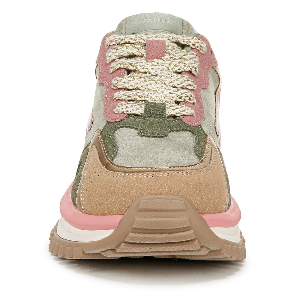 Blowfish Women\'s Leo Retro Lace Up Sneaker - Sage/Berry Multi