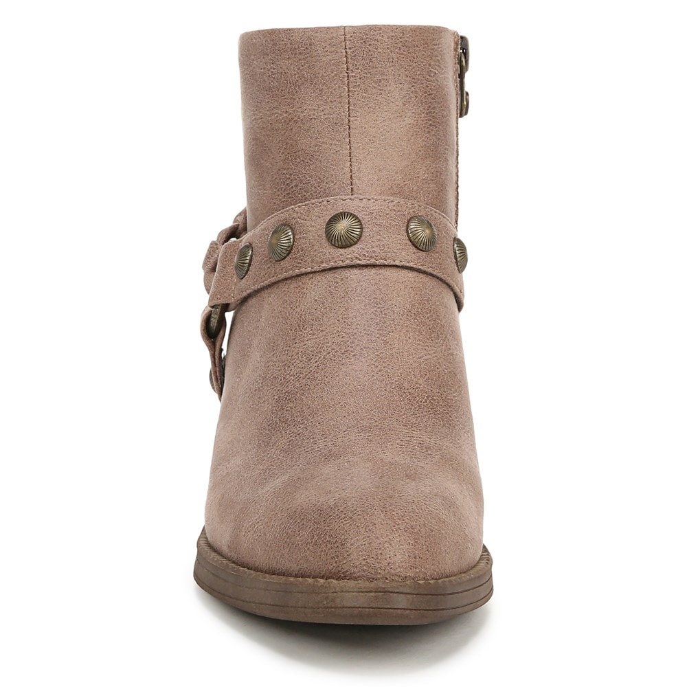 Blowfish Women\'s Roadtrip Western Bootie - Whiskey Faux Suede