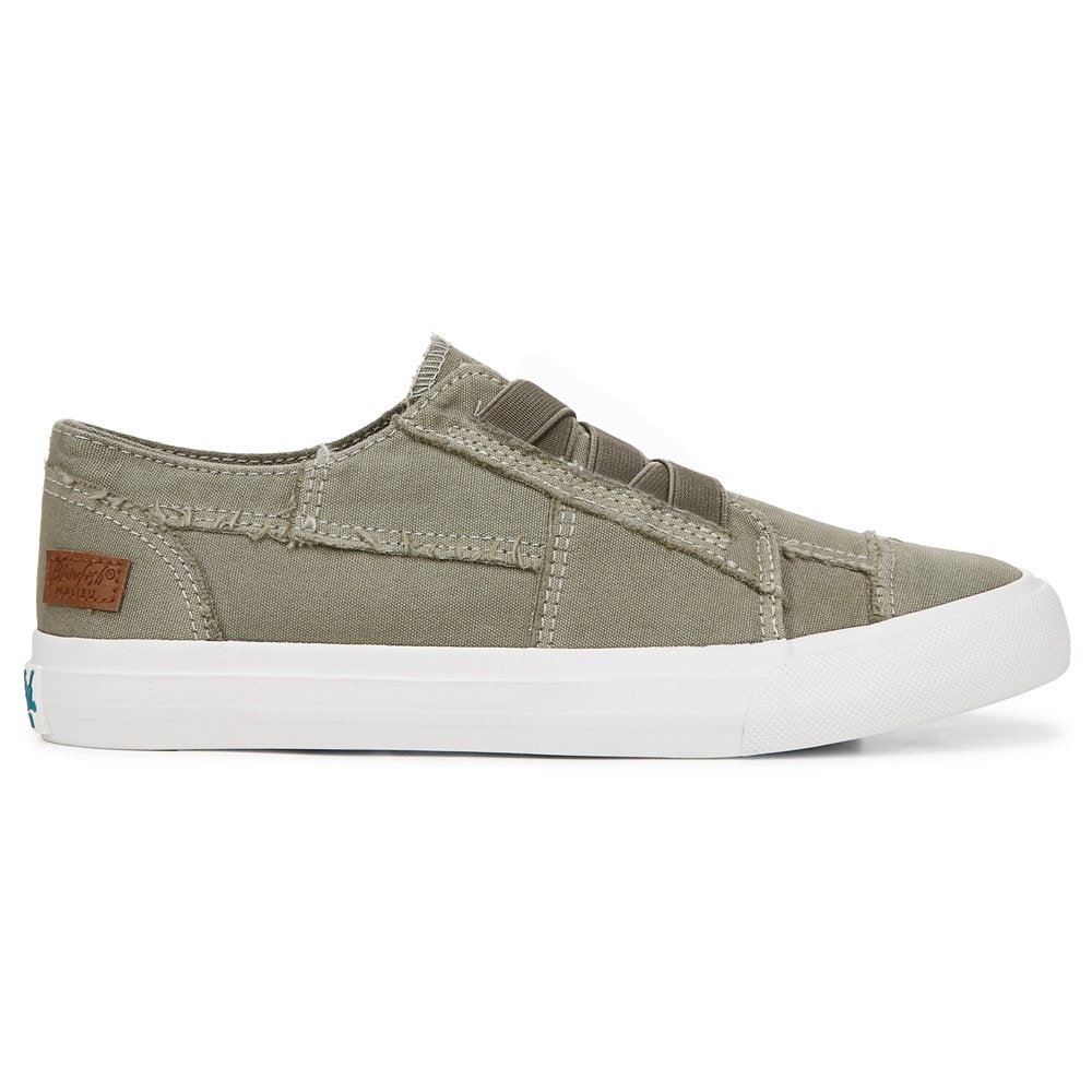 Blowfish Women\'s Marley Slip On Sneaker - Steel Gray Canvas