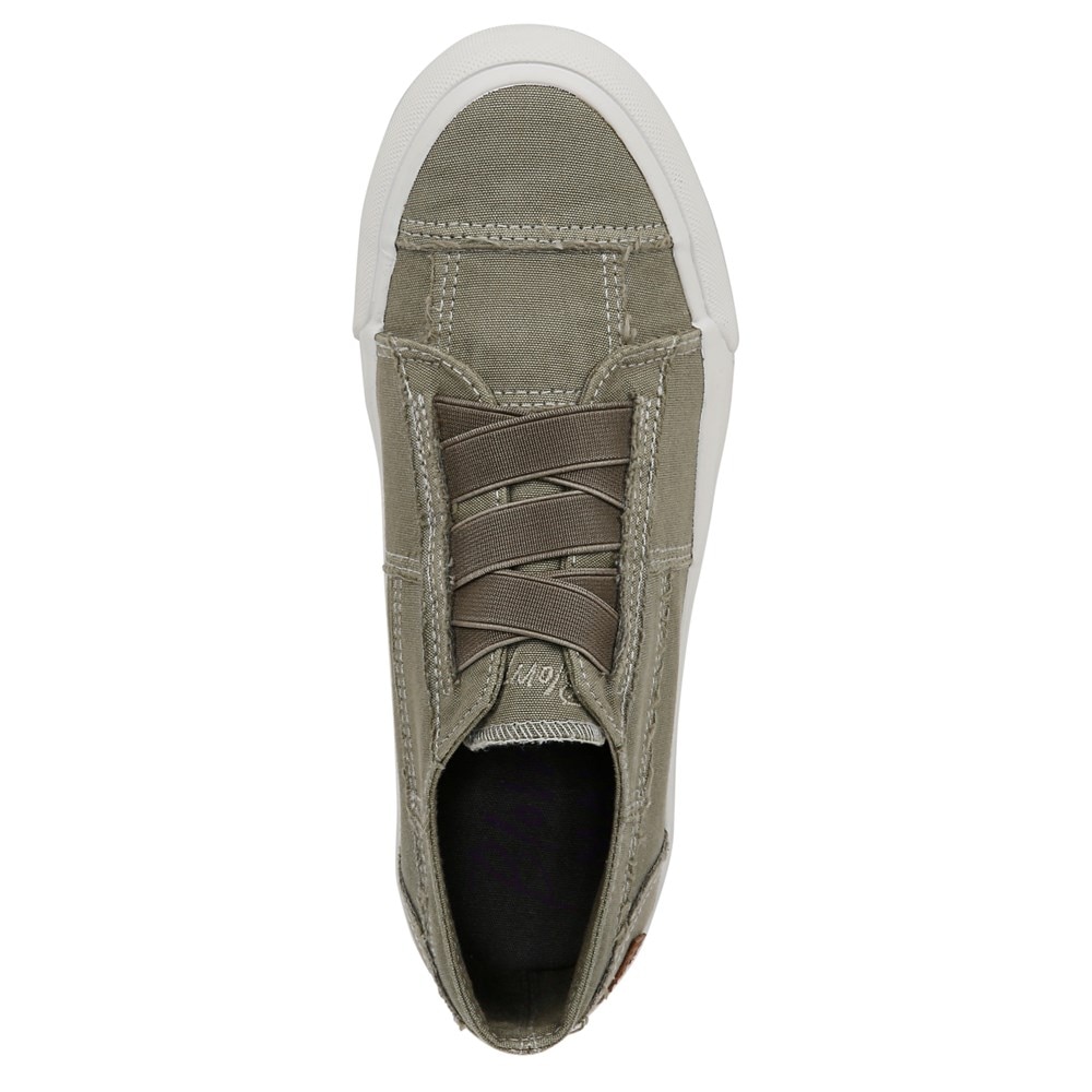 Blowfish Women\'s Marley Slip On Sneaker - Steel Gray Canvas