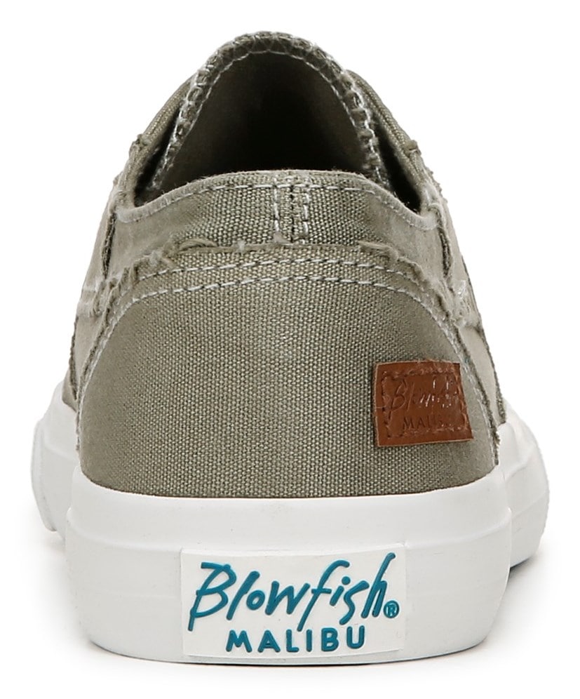 Blowfish Women\'s Marley Slip On Sneaker - Steel Gray Canvas
