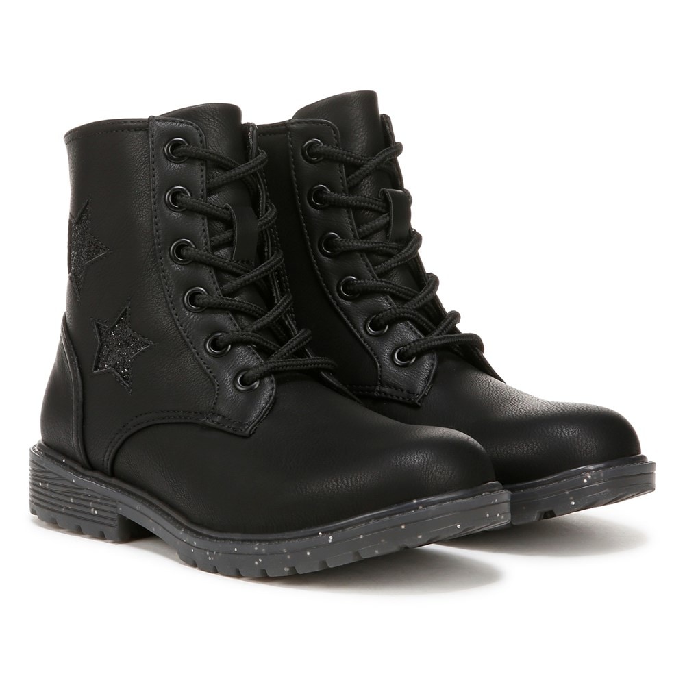 Blowfish Kids' Rena Lace Up Boot Little/Big Kid - Black Star