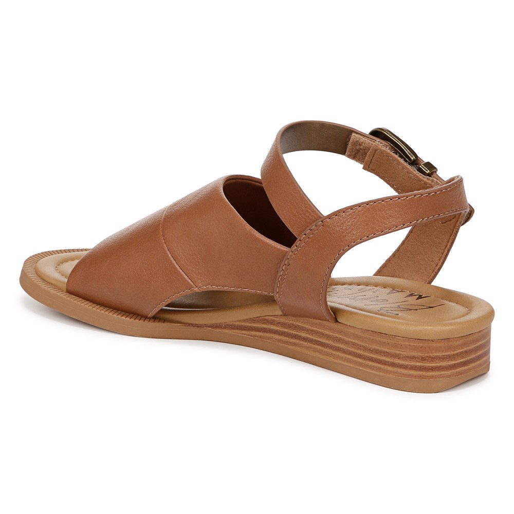 Blowfish Women\'s Ardice Sandal - Tan Faux Leather