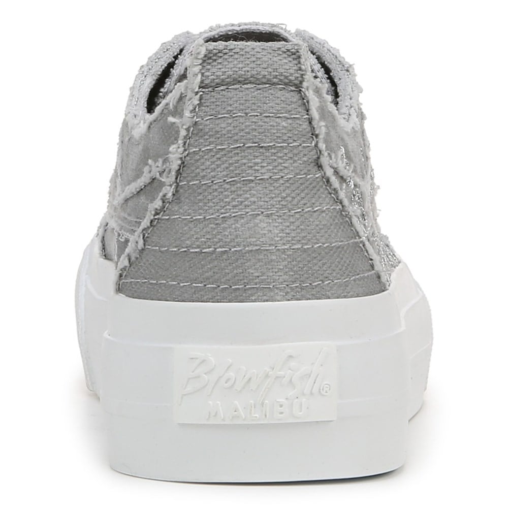 Blowfish Women\'s Sadie Sun Lace Up Sneaker - Grey/Silver