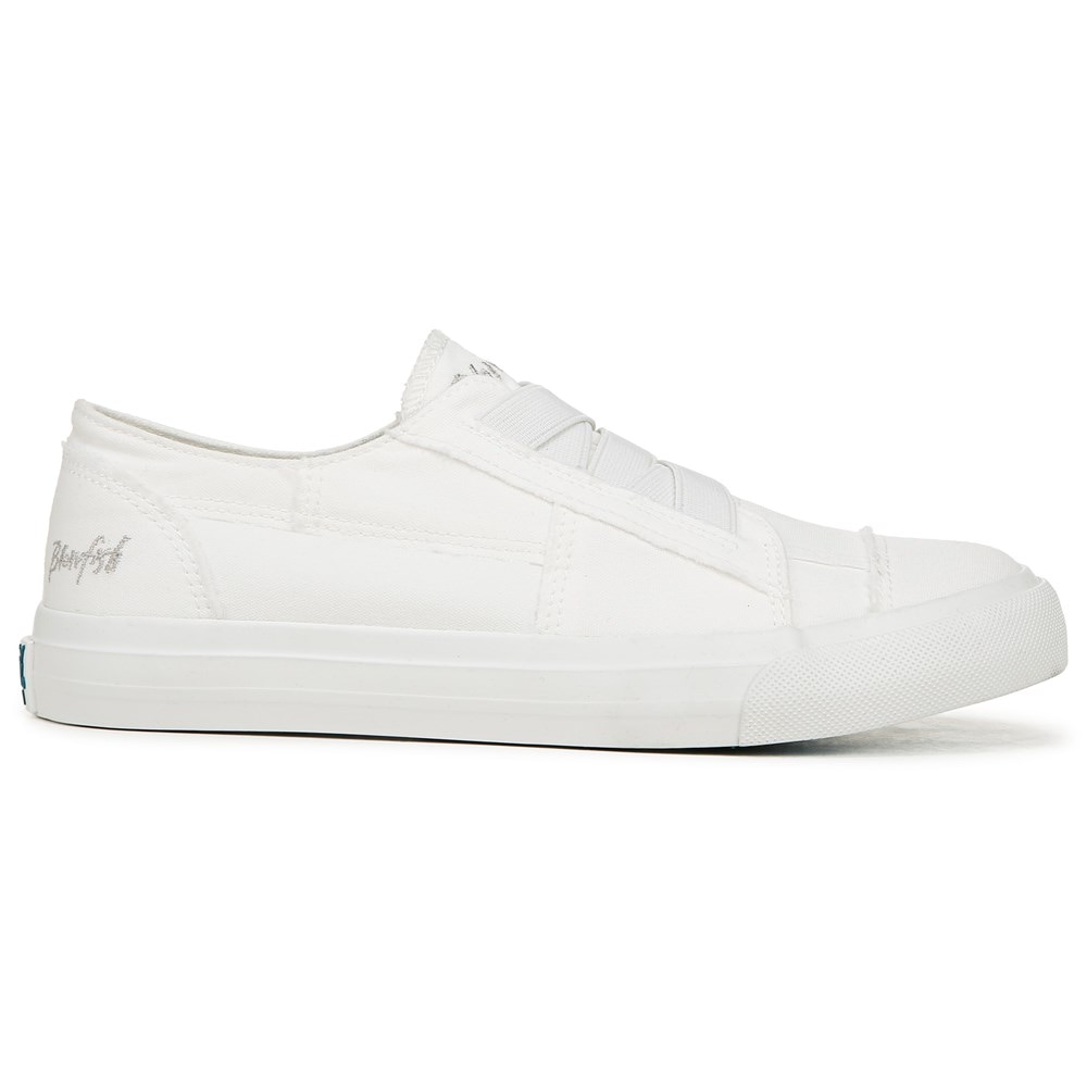 Blowfish Women\'s Marley Slip On Sneaker - White Canvas
